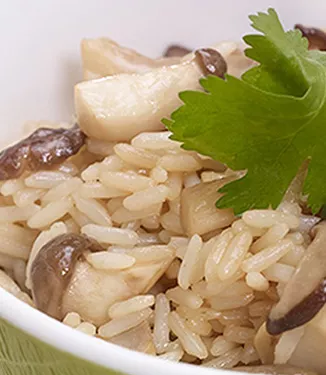 Aromatischer Pilz-Reis