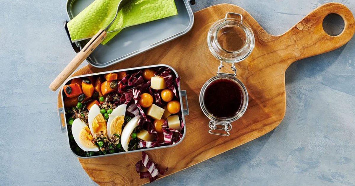 Quinoa Gemüse Bentobox | Rezept | Kikkoman Quinoa Gemüse Bentobox | Rezept | Kikkoman