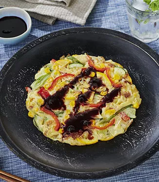 Okonomiyaki vegetarisch