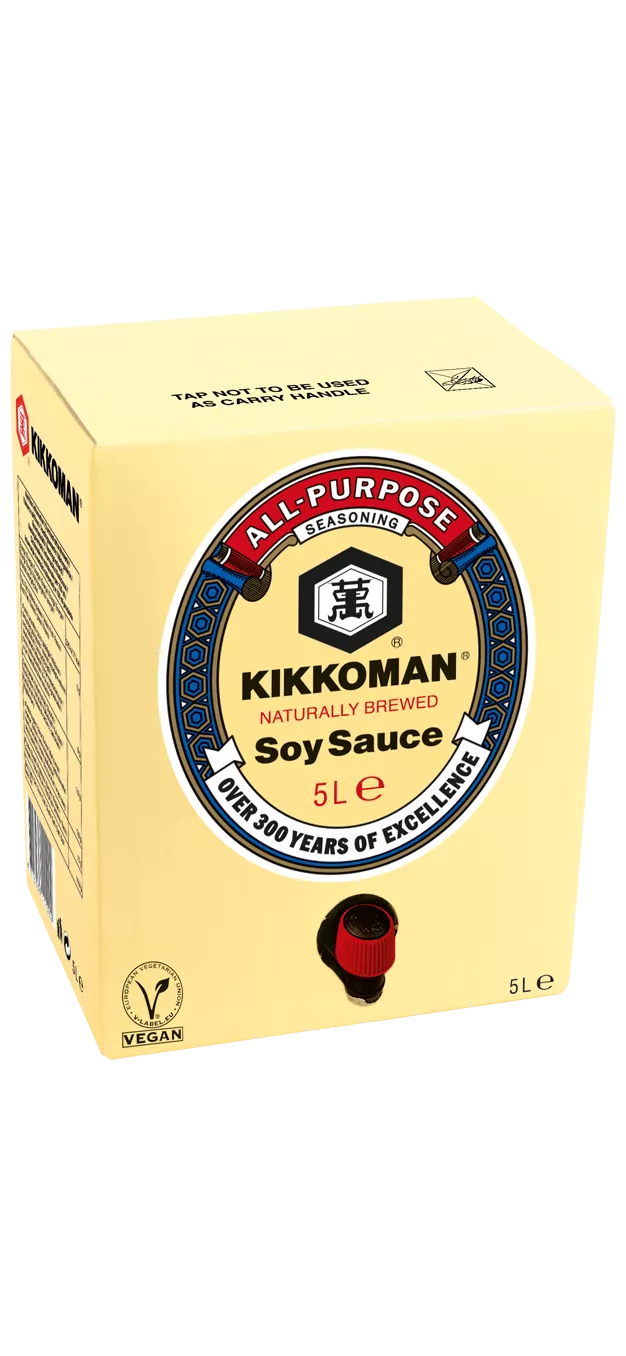 Kikkoman natürlich gebraute Sojasauce 5 L Karton