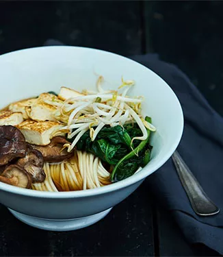 Tofu Nudelsuppe