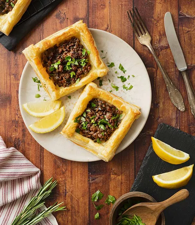 Fleischpastete nach japanischer Art