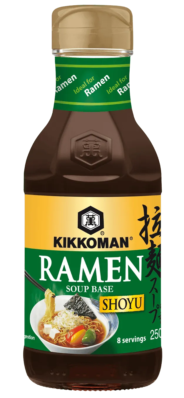 Kikkoman Konzentrierte Ramen Suppenbasis -  Shoyu (Sojasauce) Geschmack 250 ml Flasche
