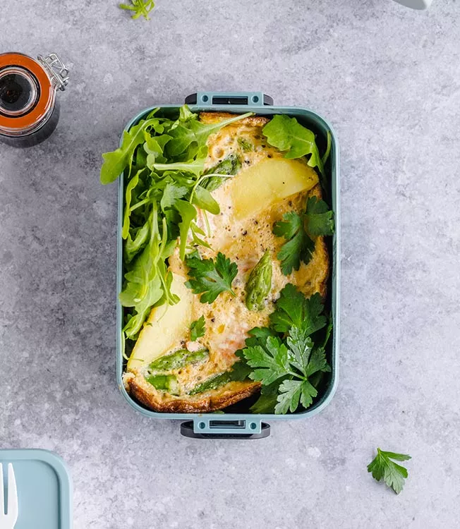Frittata mit Lachs