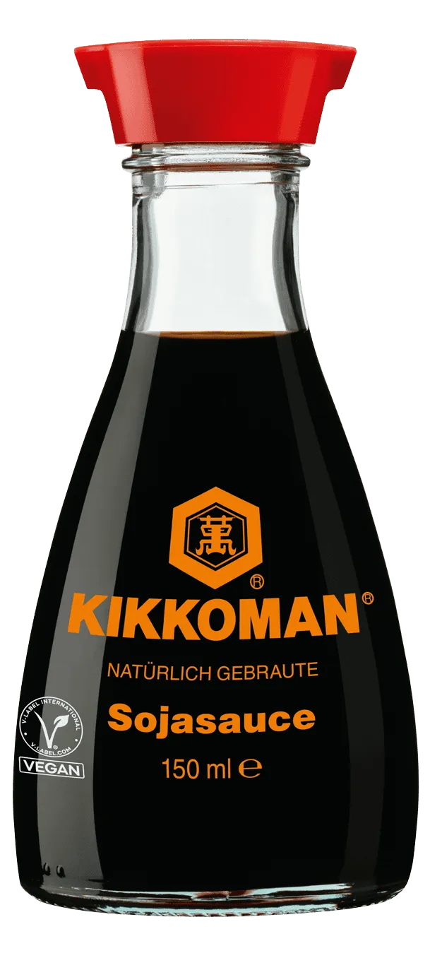 Kikkoman natürlich gebraute Sojasauce 150 ml Dispenser