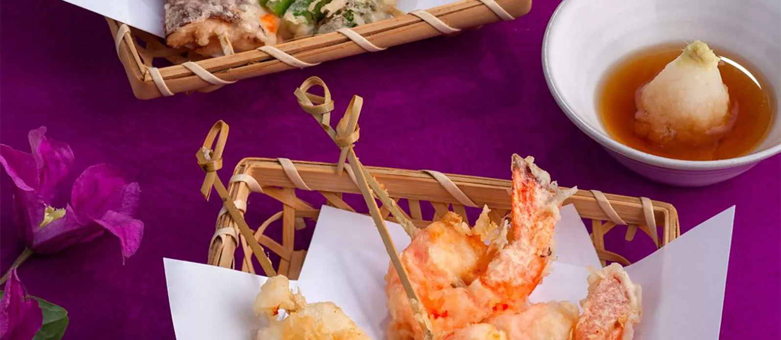 Kushi-ten Tempura-Spiess