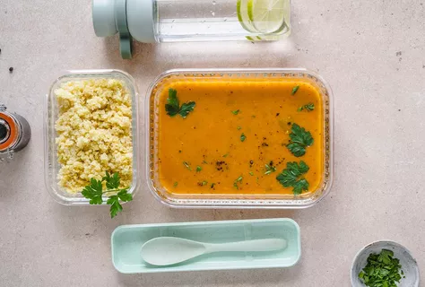 Suppe aus Röstgemüse