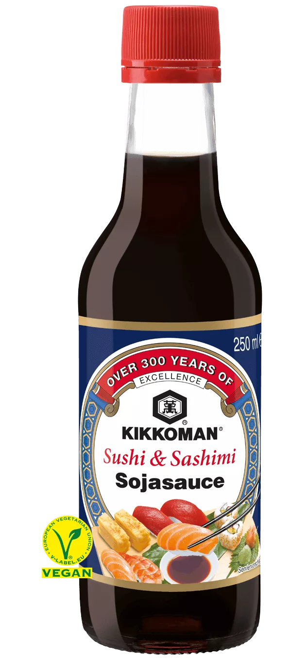 Kikkoman Sushi & Sashimi Sojasauce 250 ml Flasche