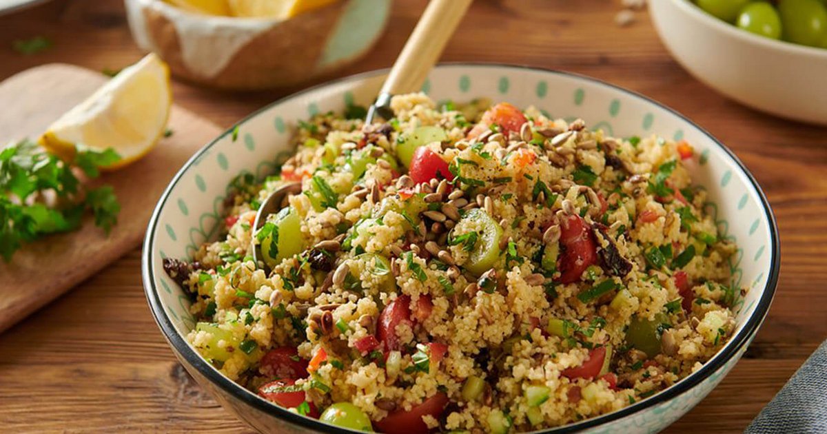 Sommerlicher Couscous-Salat mit Zitrone | Kikkoman