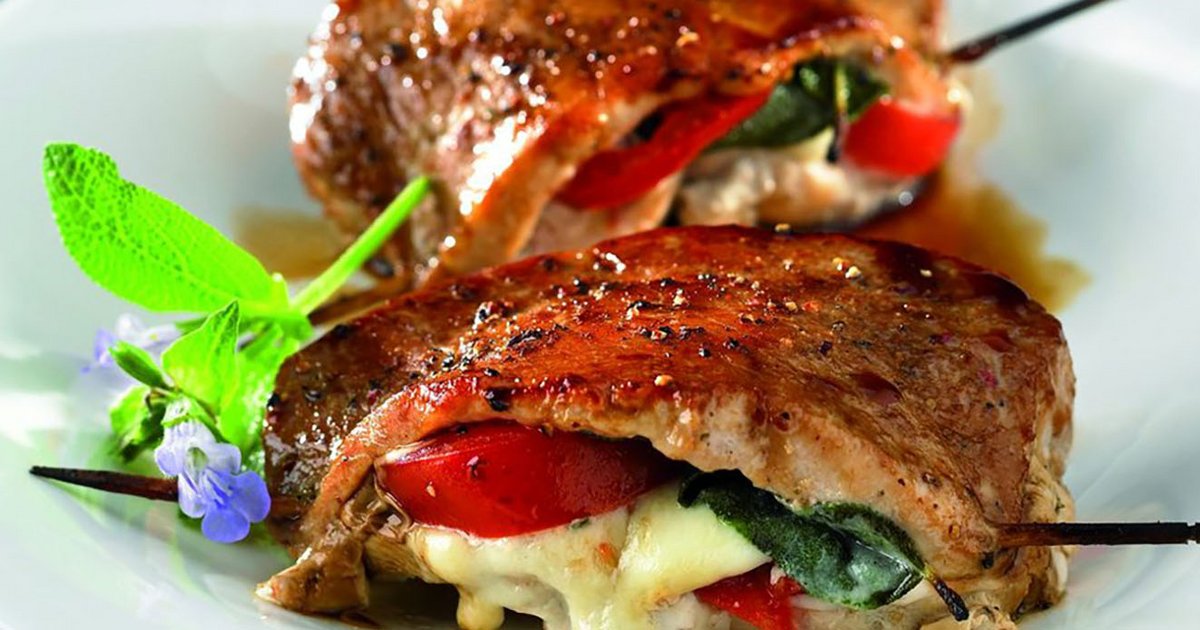 Gefüllte Naturschnitzel | Rezept | Kikkoman Gefüllte Naturschnitzel | Rezept | Kikkoman