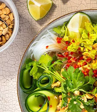 Vietnamesischer Reisnudelsalat