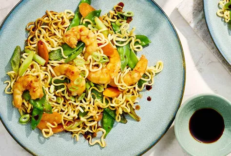 Garnelen Wok „Asia“