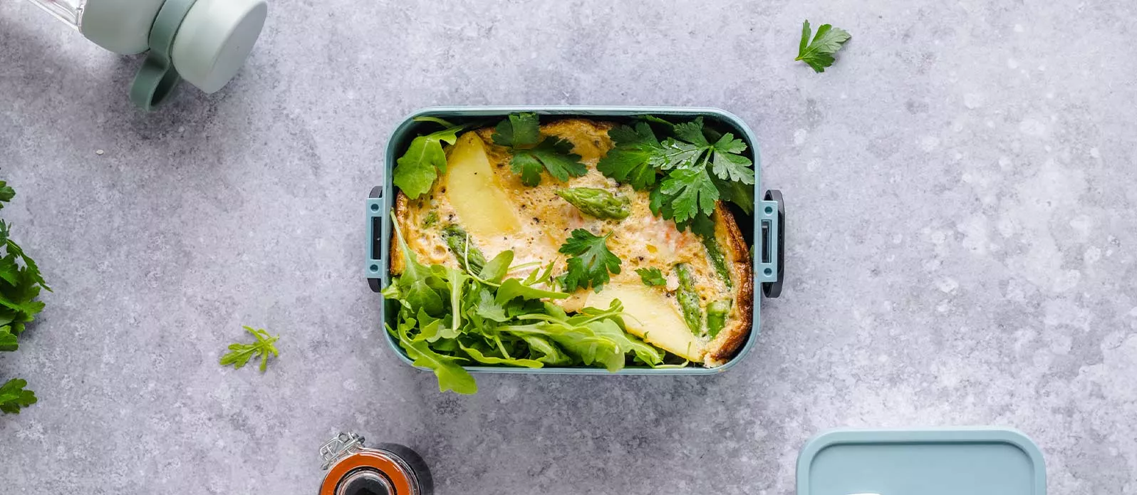 Frittata mit Lachs