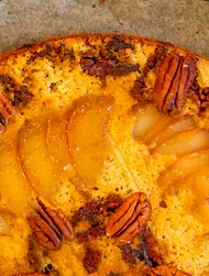 Upside-down Orangenkuchen