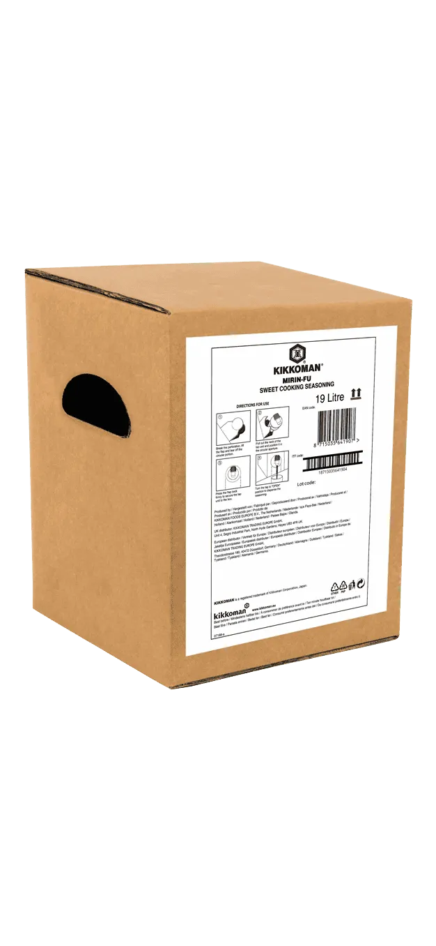 Kikkoman süße Würzsauce zum Kochen nach Mirin-Art 19 L Karton