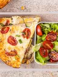 Puten-Gemüse-Frittata