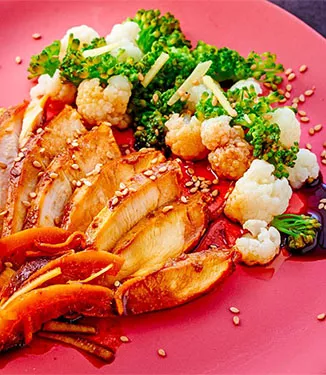 Hühnerbrust mit Zitronenconfit