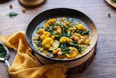 Grünkohl-Kichererbsen-Eintopf