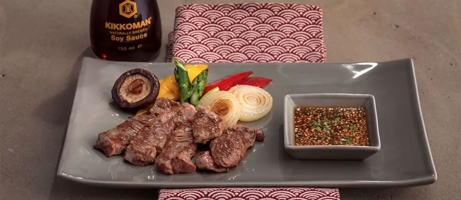 Yakiniku - Entrecôte (Rindssteak) nach Yakiniku Art