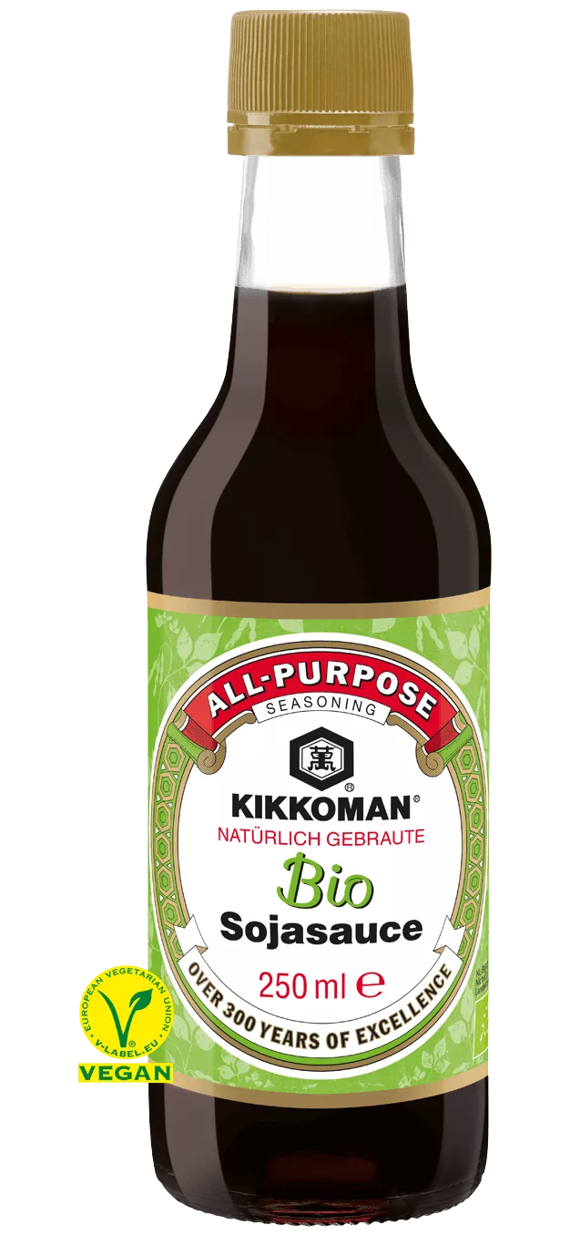 Kikkoman natürlich gebraute Bio-Sojasauce 250 ml Flasche