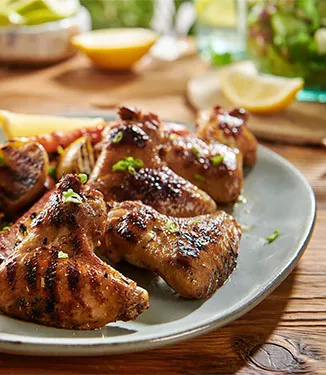 Chicken Wings mit Sojasauce und Honig