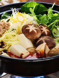 Sojamilch-Hot-Pot Dandan-Style