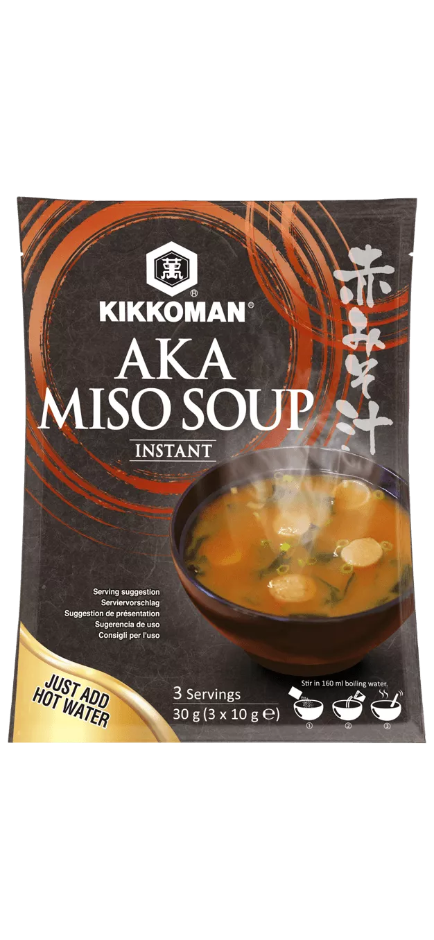 Kikkoman Instant Aka (rote) Miso Suppe 10 g x 3