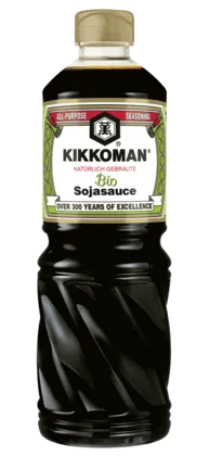 Kikkoman natürlich gebraute Bio-Sojasauce