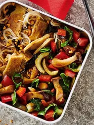 Omelette-Gemüse-Bentobox