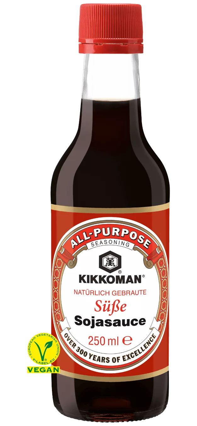 Kikkoman natürlich gebraute süße Sojasauce 250 ml Flasche