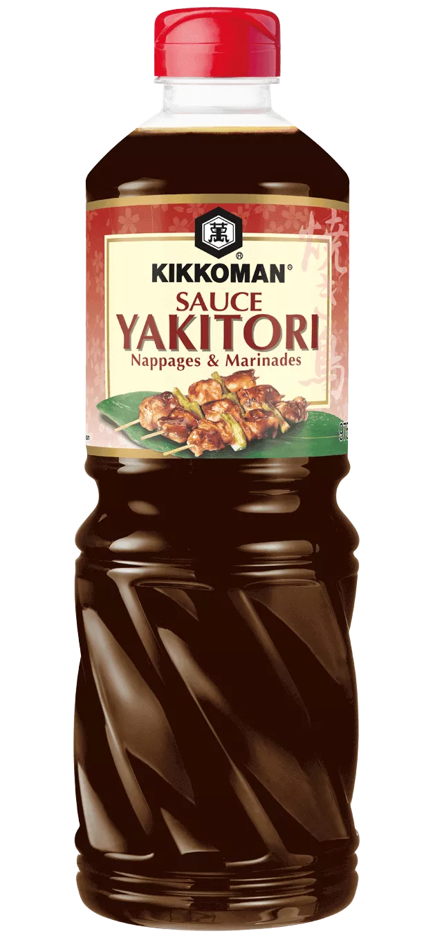 Kikkoman Yakitori Sauce – Würzsauce auf Basis natürlich gebrauter Sojasauce 975 ml PET