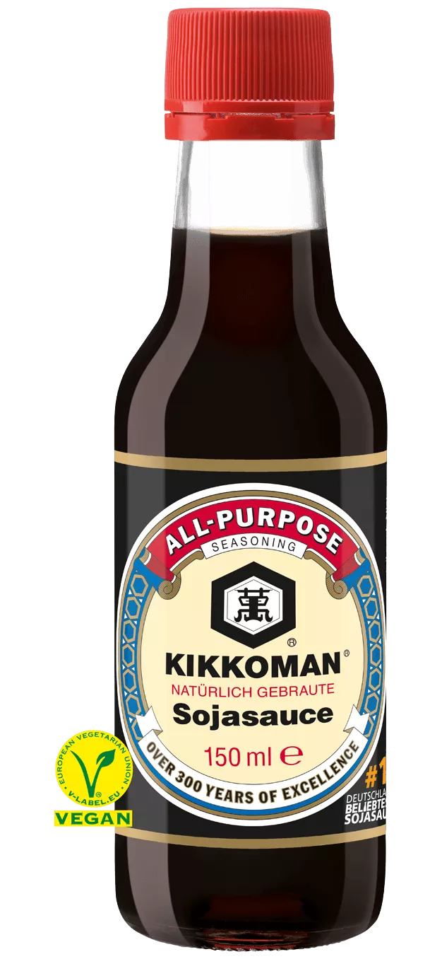 Kikkoman natürlich gebraute Sojasauce 150 ml Flasche
