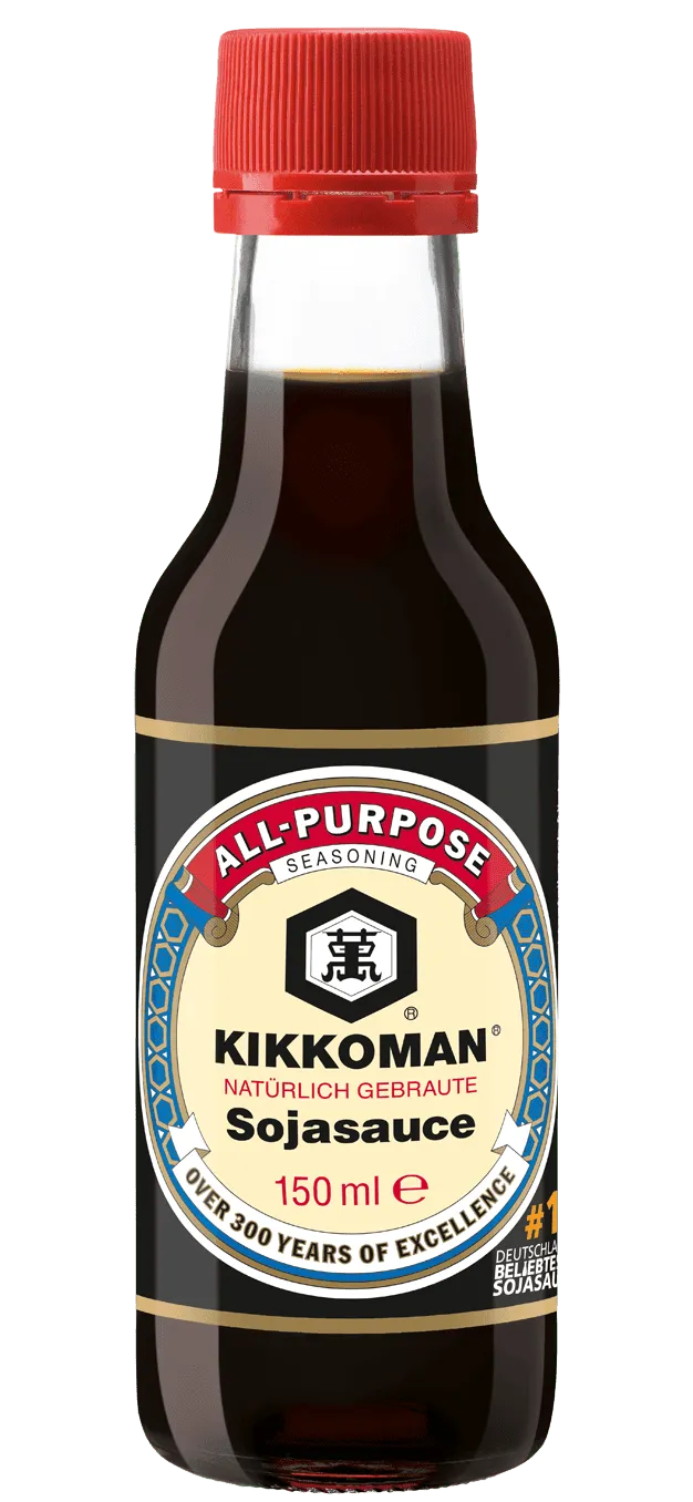 Kikkoman natürlich gebraute Sojasauce 150 ml Flasche