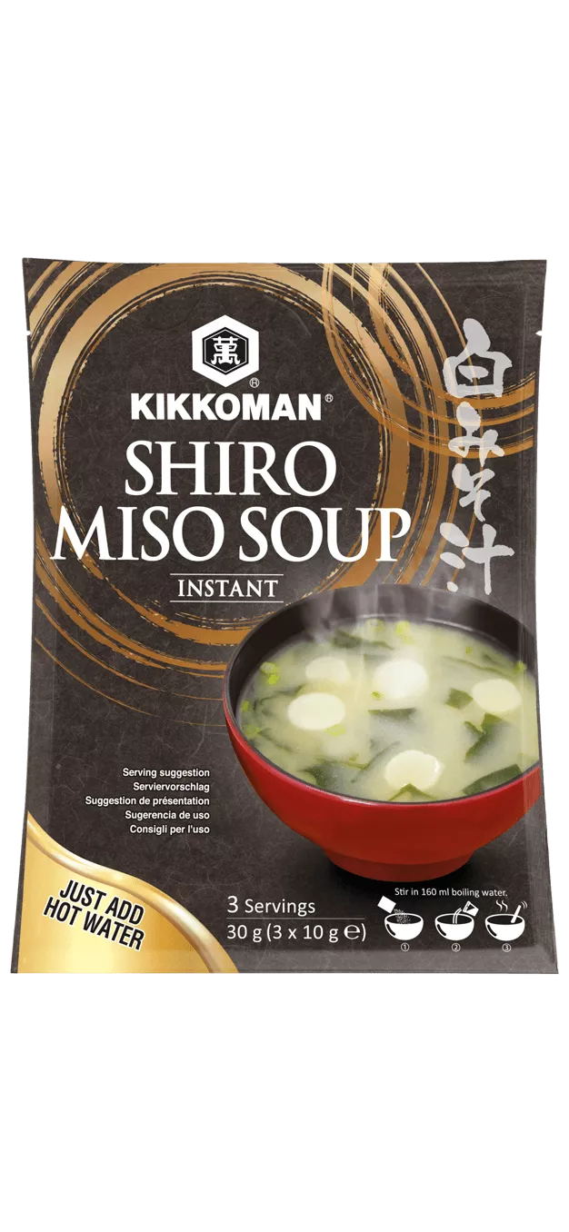 Kikkoman Instant Shiro (weiße) Miso Suppe 10 g x 3