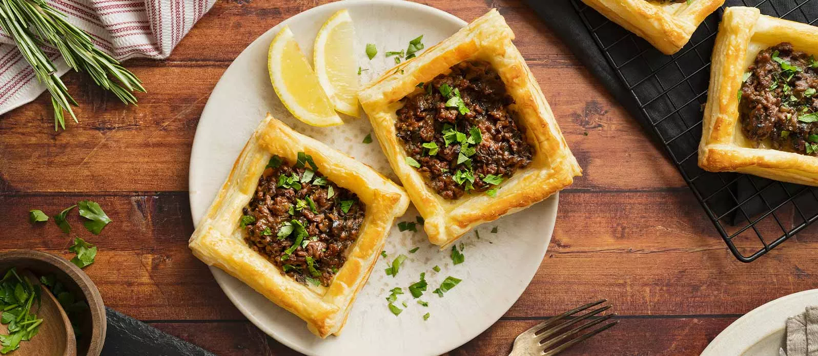 Fleischpastete nach japanischer Art