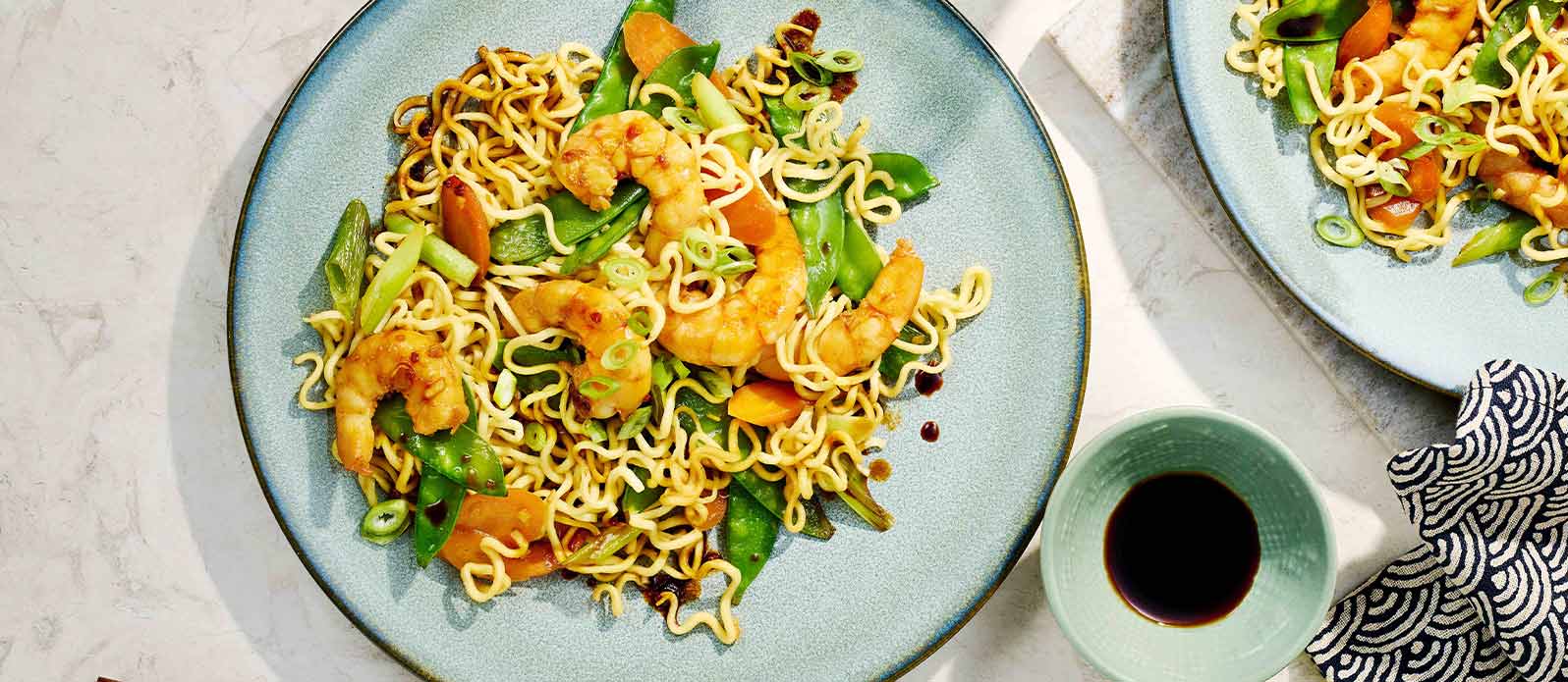 Garnelen Wok „Asia“