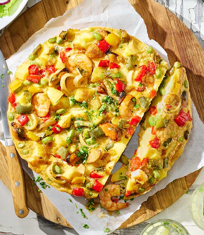 Seafood-Tortilla